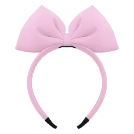 Bow Headband Bowknot Hair Bands Big Bow Halloween Hair Hoop Women Bow Hairband Party Decoration Headdress Cosplay Costume Headwear Handmade Headpiece Christmas Birthday Hair Accessories 1 Pack Pink