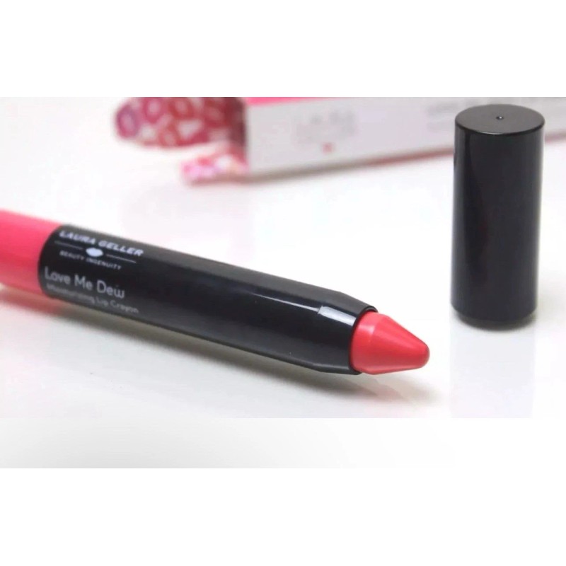 Laura Geller Black Vol Mascara & Moisturizing Lip Crayon Set*Reg