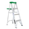 Louisville Ladder 4-foot Aluminium Step Ladder with tool tray, 225-Pound