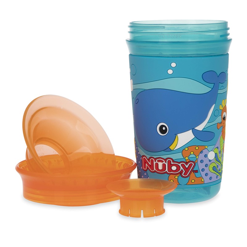 Nuby 360 Degree Easy Sip 3D Grip Wonder Cup with