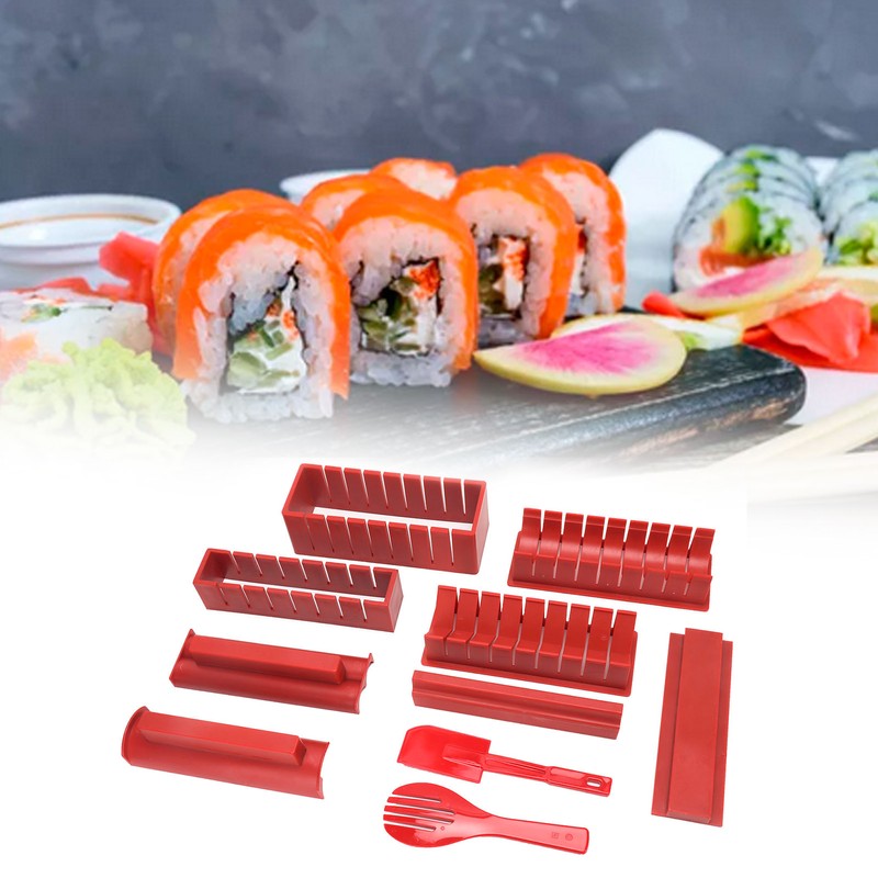 DIY Sushi Making Kit Plastic Japanese Sushi Maker Rice Roll