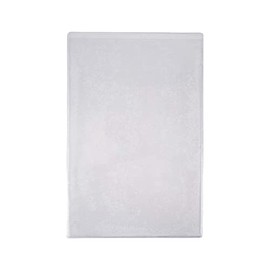 Risch Double-Sided All Clear Vinyl Menu Cover, Two-Sided 2 View Plastic Menu Holder, Slip in Top-Loading Cover, Wipeable, Reusable, 8.5â x 14â, 12-Gauge, Pack of 24