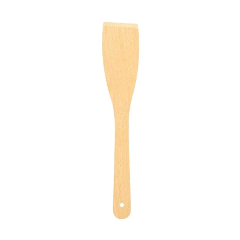 teemando® Natural Beech Wood Spatula 30cm