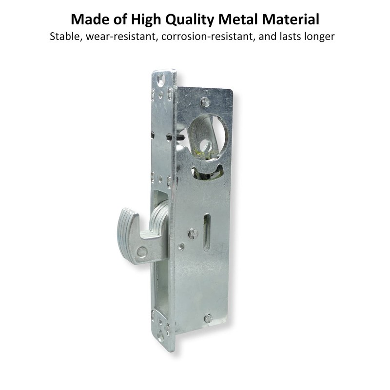 Storefront Door Mortise Lock 1-1/8" Door Locks with Backset Deadbolt