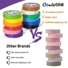 Oleitodh 12 Rolls Colored Masking Tape-1 inch x 660 Yards