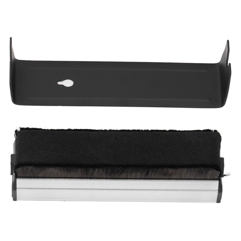 Vinyl Record Brush Aluminum Alloy Anti Static Fine Bristles Audio