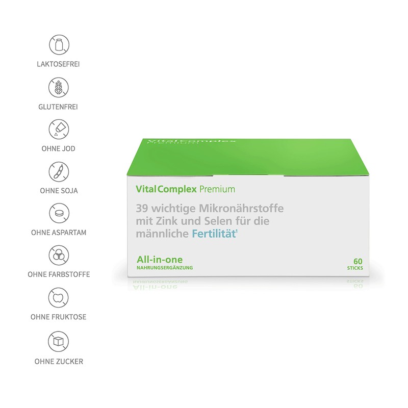 VitalComplex Premium - for a normalization of sperm production and
