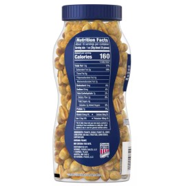 PLANTERS Honey Roasted Peanuts - Sweet & Salty, 16 oz Jar
