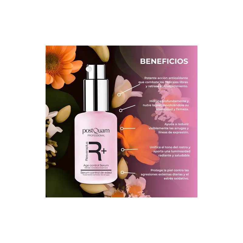 Sérum Intensivo Antiedad Postquam Anti-Aging Serum with Red Vine Hyaluronic