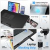 iXTRA Lap Desk,Laptop Lap Desk Include Cooling Fan,Adjustable Lap Desk