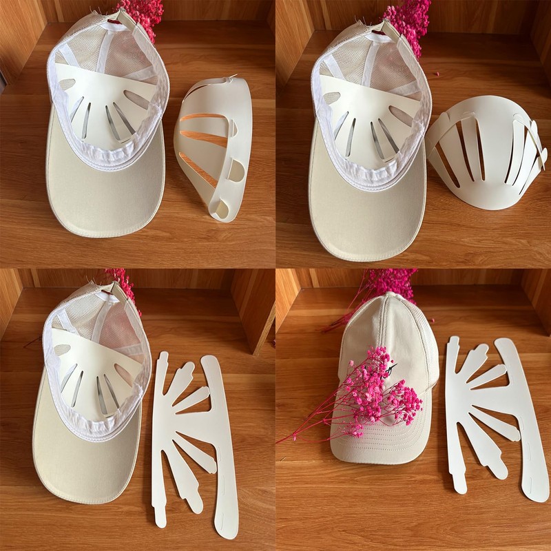 Pack of 24 Baseball Cap Inserts, Baseball Caps Inserts Shaper,