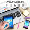 Amaxiu 2 in 1 Stylus Pens for Touch Screens,3 Pcs