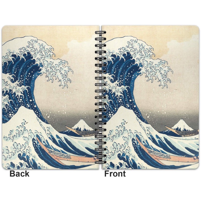 Great Wave Off Kanagawa Spiral Notebook - 7x10