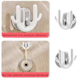 Yxmohala Wall Mounted Shoe Rack Door Shoe Hanger No Drilling Shoe Rack Hanging Shelf Wall Mounted Shoe Holder for Entrance Door Bathroom Shoe Hanger Hallway Simplicity Pack of 2