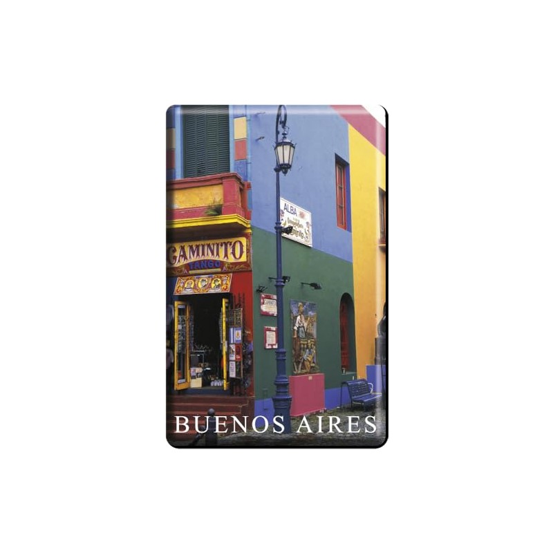 Artimagen Caminito Buenos Air Photo Magnet 45 x 70 mm