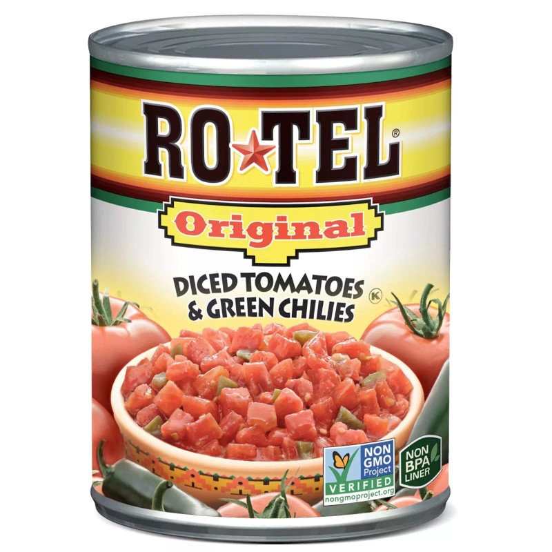 Rotel 10 Cans of Rotel Original Diced Tomatoes Vine-ripened &