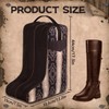 CipherWest Cowgirl West Boot Bag – Western Cowboy Boot Travel