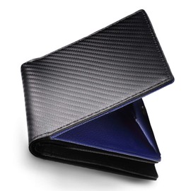 aliba Men's Bifold Wallet, Compact, Popular, Large Capacity, Men's, Folding Wallet, Gift, blue