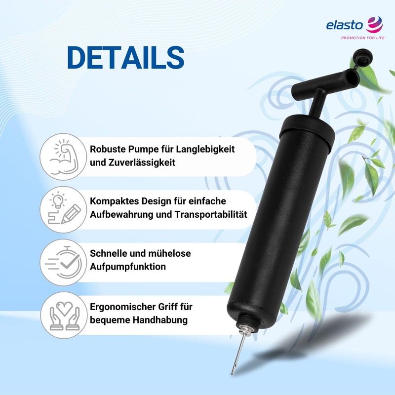 Heavy Duty Ball Pump - Pumps Super Fast - Includes