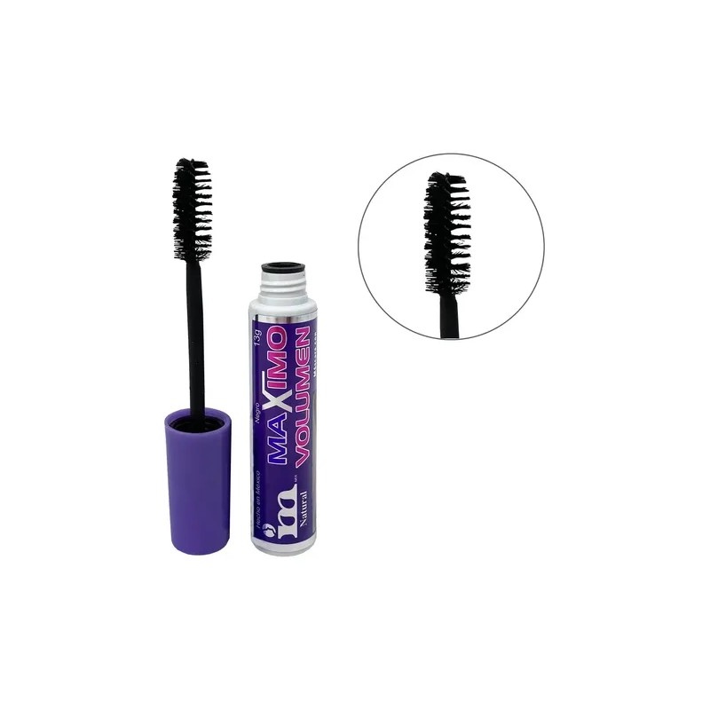 Mascara Maximo Volumen Con Aceite De Omegas 3 Y 6