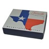 Mens Bifold Exotic Wallet Picture Texas Flag Map with printed