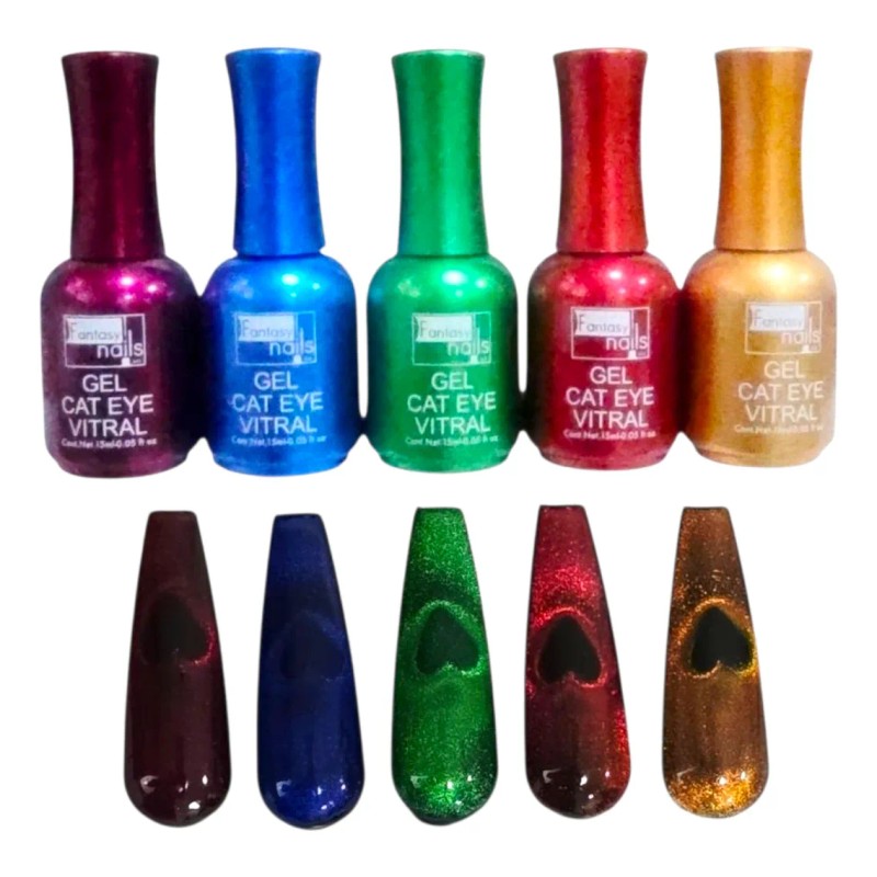 Gamas Fantasy Nails 5pz Cat Eye