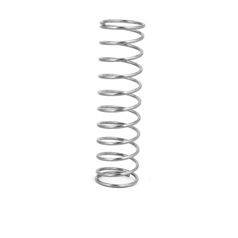 sourcingmap Compression Spring,304 Stainless Steel,14mm OD,1mm Wire Size,50mm Free Length,Silver