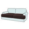 GAMUKAI 2PC Stretch T Cushion Sofa Slipcovers Individually Sofa Cushion