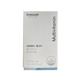 Canteen Nine Surfer Day Energy High-Content Vitamin Mineral Vitality Immune Nutritional Supplement 60 Tablets 1 Month Supply / 서퍼데이 에너지 고함량 비타민 미네랄 활력 면역 영양보충 60정 1개 1개월분