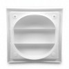 VIOKS Ventilation Grille with Movable Slats Closure Flap Blind End