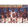 1996 Dream Team Going for the Gold Original Starline Poster OOP Shaq Hakeem