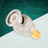5pcs SMA F to BNC Male Pure Copper Connector for