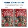 Christmas Dachshund Garden Flag Merry Christmas Dog Yard Flag for