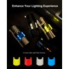 LOOP GEAR SK03 EDC Flashlight Rechargeable 1000 High Lumens, LED