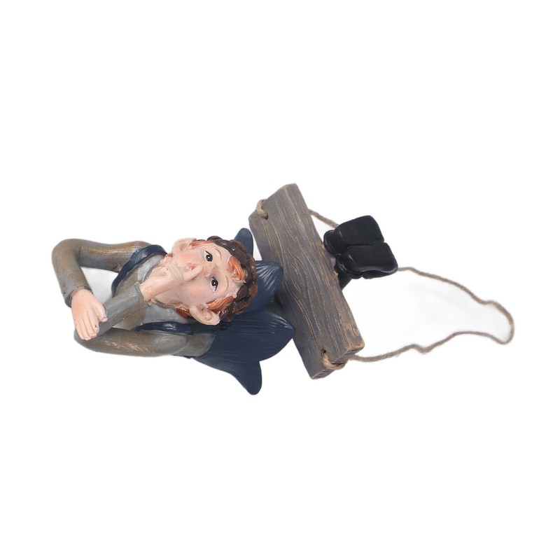 Swing Forest Elf Figurine Resin Exquisite Elf Hanging Statue Tree