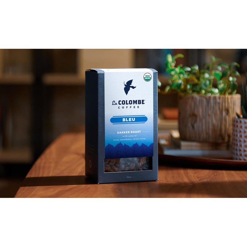 La Colombe Bleu Organic Dark Roast Whole Bean Coffee -