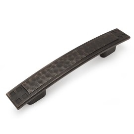 Cosmas® 10557ORB Oil Rubbed Bronze Hammered Cabinet Handle Pull Hardware - 3" Inch (76mm) & 3-3/4" Inch (96mm) Hole Centers