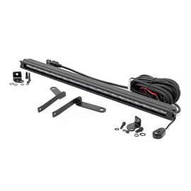 Rough Country 20" LED Bumper Kit for Toyota Tundra (2022-2025) - Slimline 20-inch LED Light Bar, 7200-Lumen Off-Road Flood Beam, Behind-Grille Factory Fit