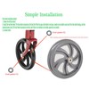 Replacement Wheel for Rollator Model 10257, Applicable Model:10257/86860/86850/425,Walker Rollator Replacement