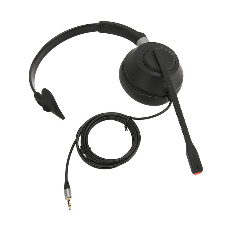 X6S 3.5 Telephone Headset ENC Active Noise Cancelling Single Ear