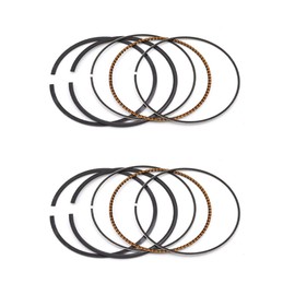 AHL 2 Sets STD 62mm Piston Rings for Kawasaki ZZR250 EX250 GPZ250 GPX250 KLE250