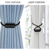 XDerlin 2 Pack Strong Magnetic Curtain Tiebacks Outdoor Decorative Tie