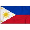 Storm&Lighthouse Philippines Flag 5ft x 3ft with Eyelets