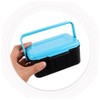 Abaodam Fishing Bait Container Worm Bait Holder Portable Tackle Box