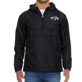 Billabong Big and Tall Rain Jacket - Hoodie Anorak Windbreaker Jacket for Men, Waterproof Water Resistant Raincoat