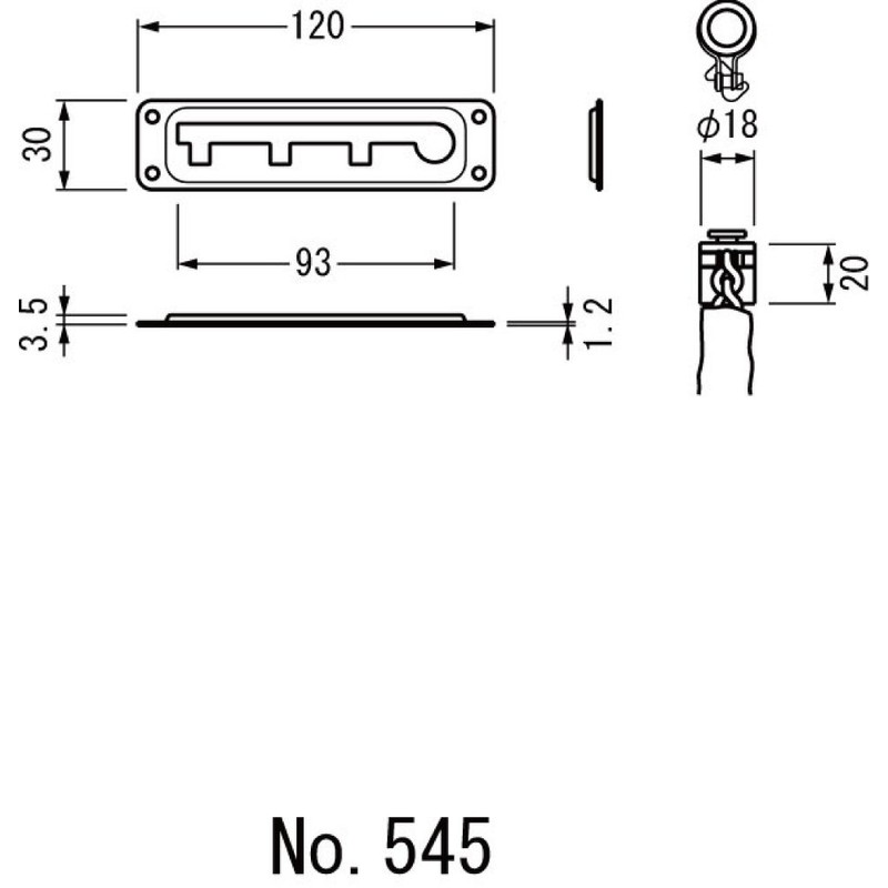 Best 545 引戸 For Door Chain 2 – 654