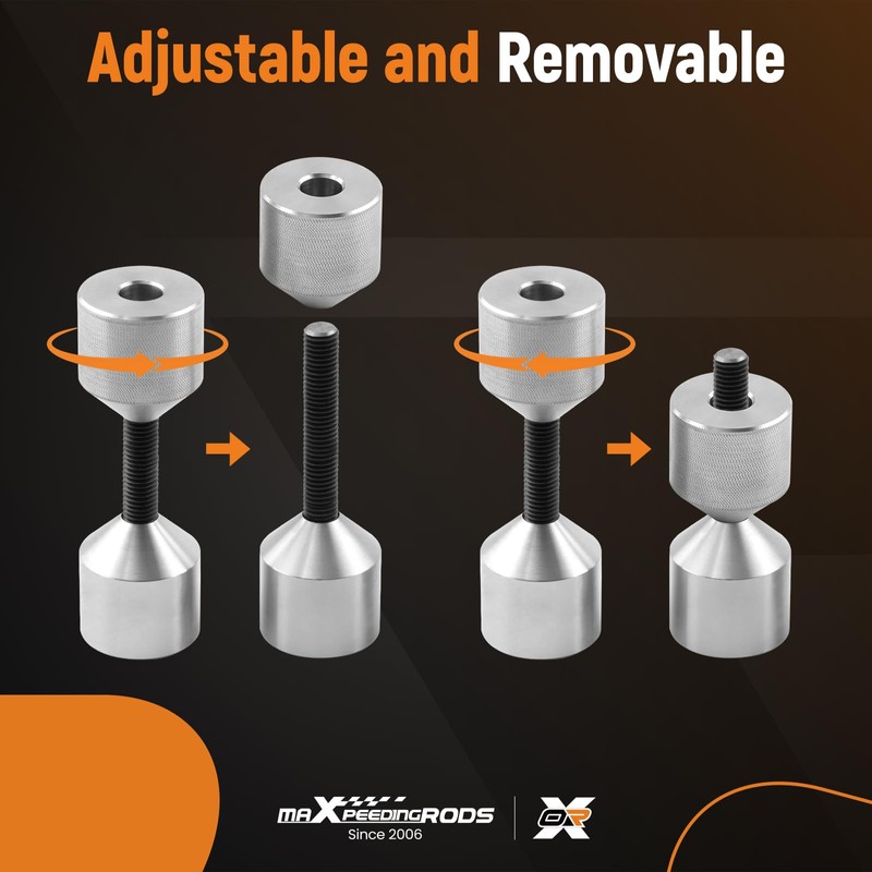 maXpeedingrods 2 Pcs Flange Two Hole Pins, 1-5/8” Two Hole