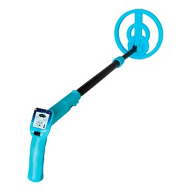 Metal Detector for Kids, Adjustable 24-35" Detector with 7.4" Search Coil with LCD Display,Blue