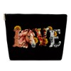 Ythuil Love Horse Makeup Bag, Women Cosmetic Bag for Purse,