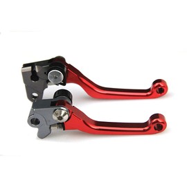 HYEPIVOT for 2019-2025 Levers CRF250F CRF 250F 2024 2023 2022 2021 2020 Clutch Brake Pivot Lever Dirt Bike Red